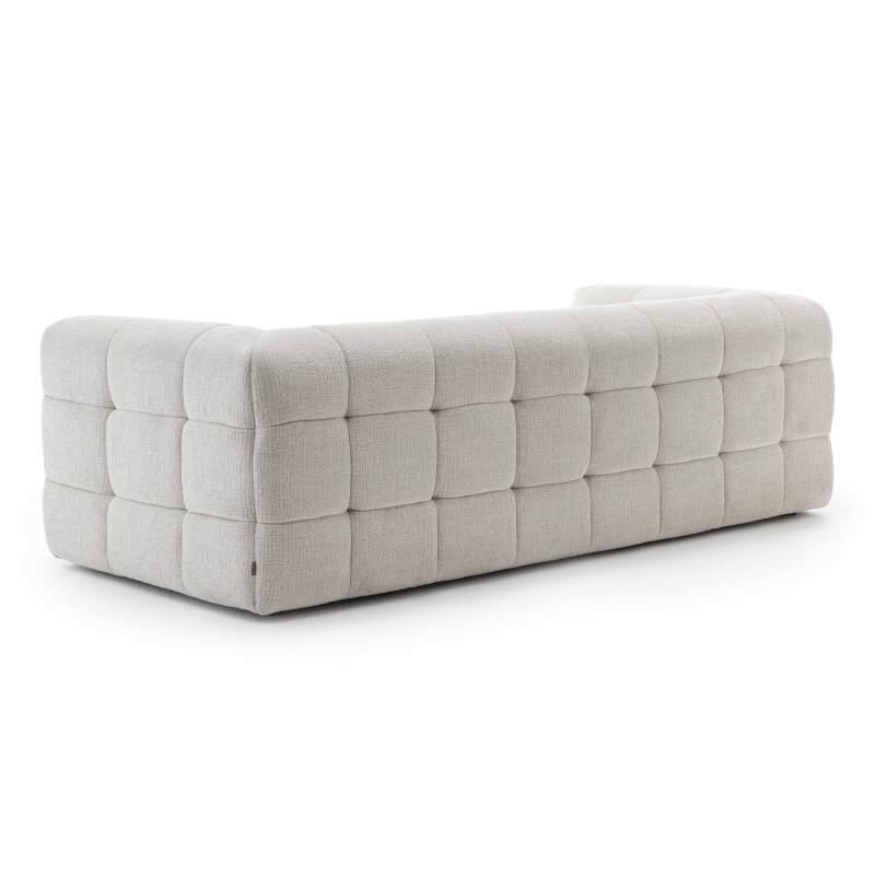 3-Sitzer-Sofa aus Polyester mit Ottomane