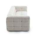 3-Sitzer-Sofa aus Polyester mit Ottomane
