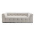 3-Sitzer-Sofa aus Polyester mit Ottomane