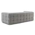 3-Sitzer-Sofa aus Polyester mit Ottomane