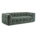 3-Sitzer-Sofa aus Polyester mit Ottomane