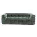 3-Sitzer-Sofa aus Polyester mit Ottomane