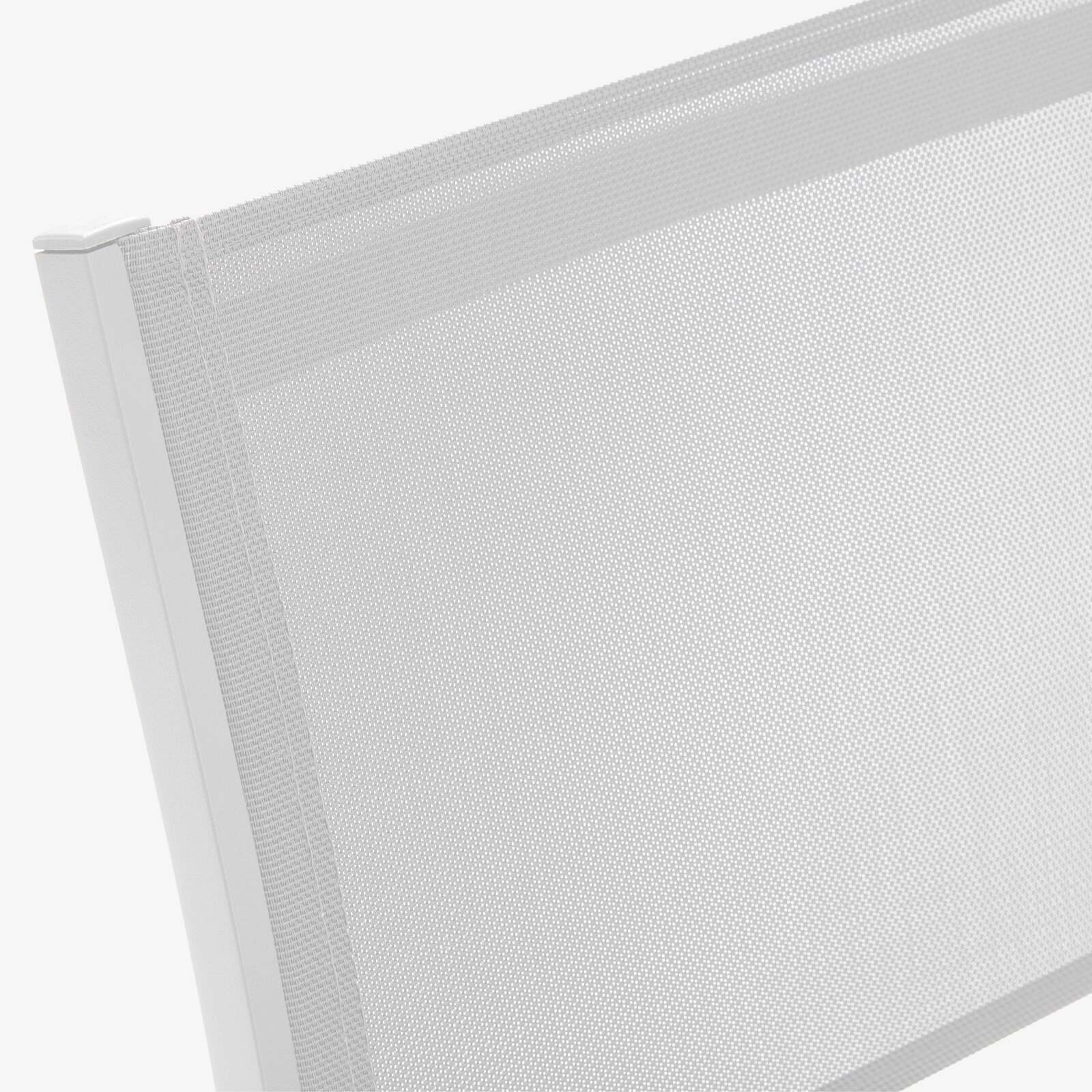 Ausziehbarer Gartentisch aus Aluminium, 52/260x100 cm, und 10 Stühle aus Textilene