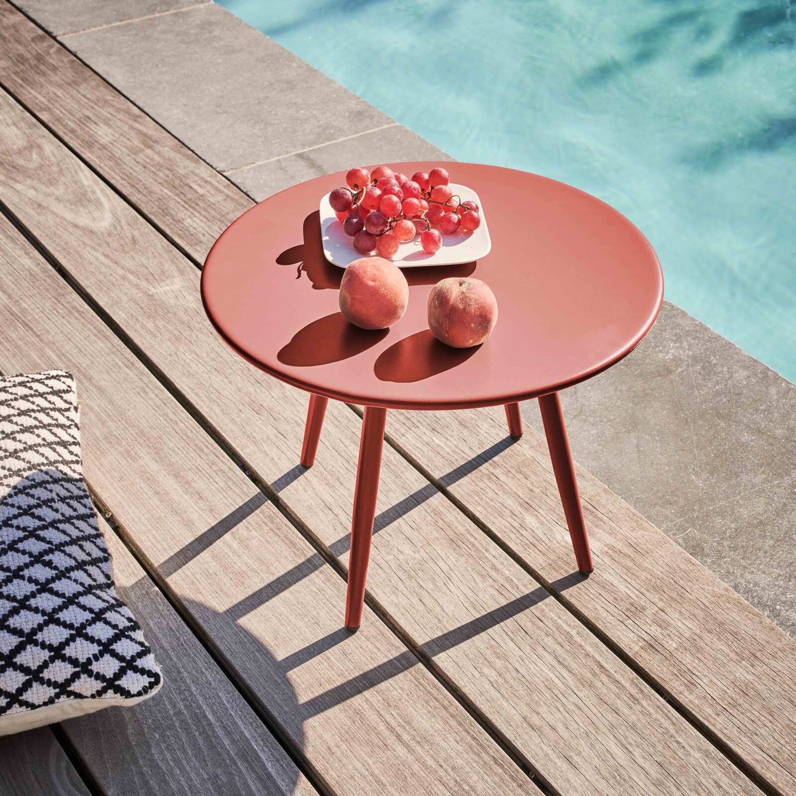 Runder Garten Couchtisch Ø40 x 29,5 cm