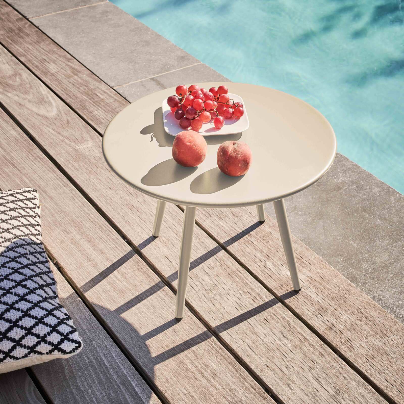 Runder Garten Couchtisch Ø40 x 29,5 cm