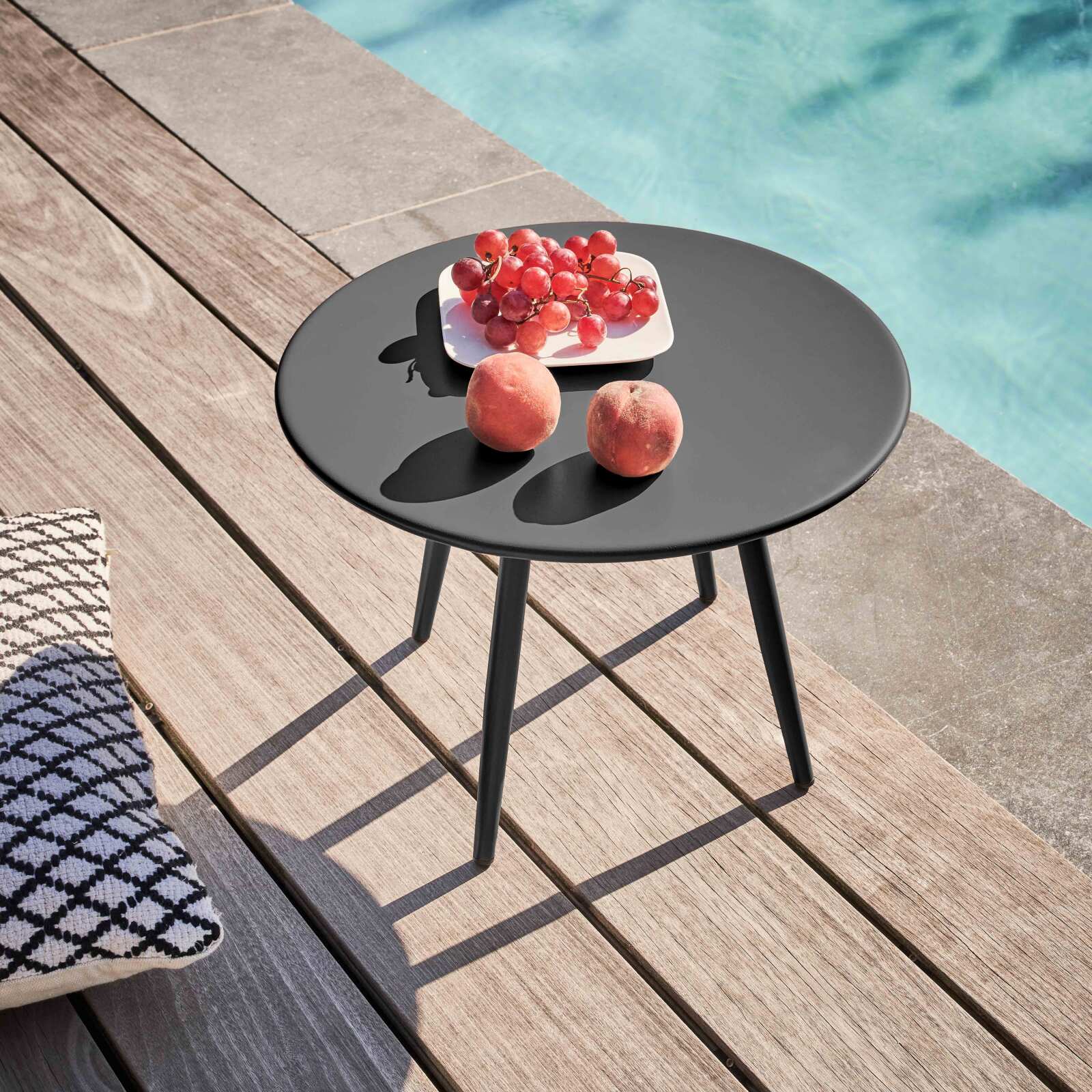 Runder Garten Couchtisch Ø40 x 29,5 cm Runder Garten Couchtisch Ø40 x 29,5 cm