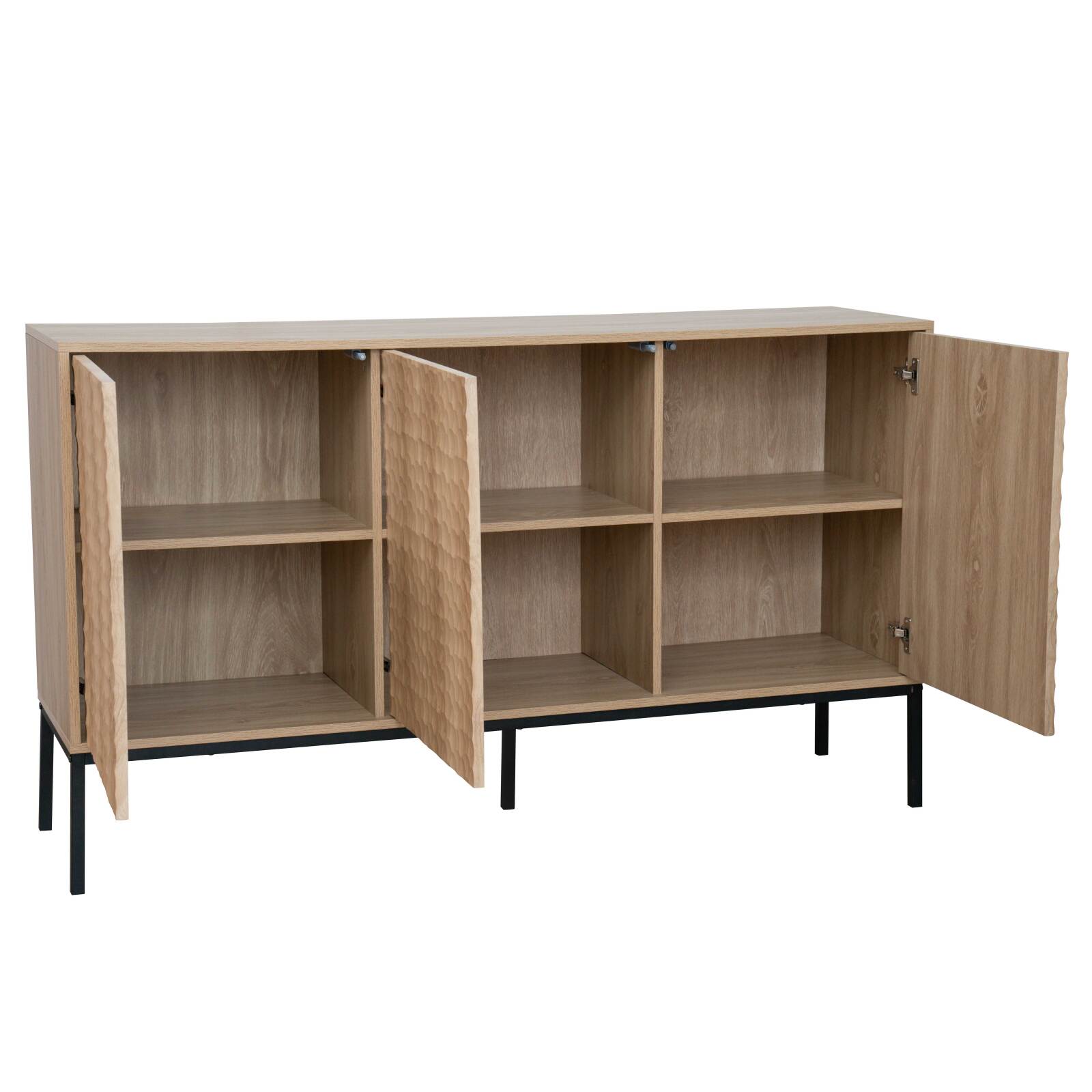 Büfett aus Melamin 3 Türen 147 cm