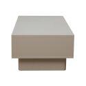 Couchtisch rechteckig, aus Melamin, 120x60x38,5 cm