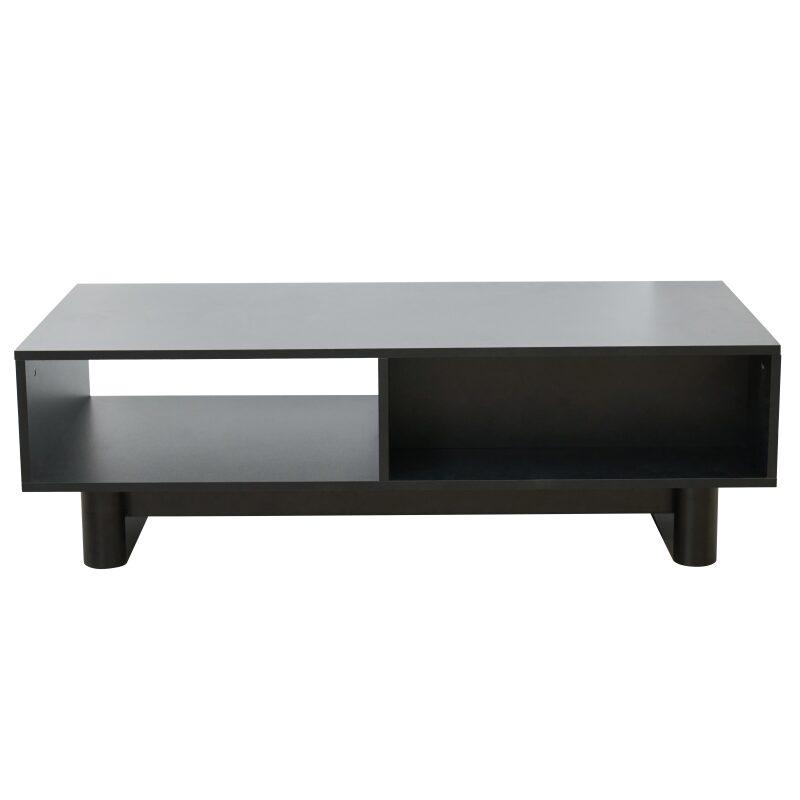 Couchtisch rechteckig, aus Melamin, 120x60x38,5 cm (3/6)