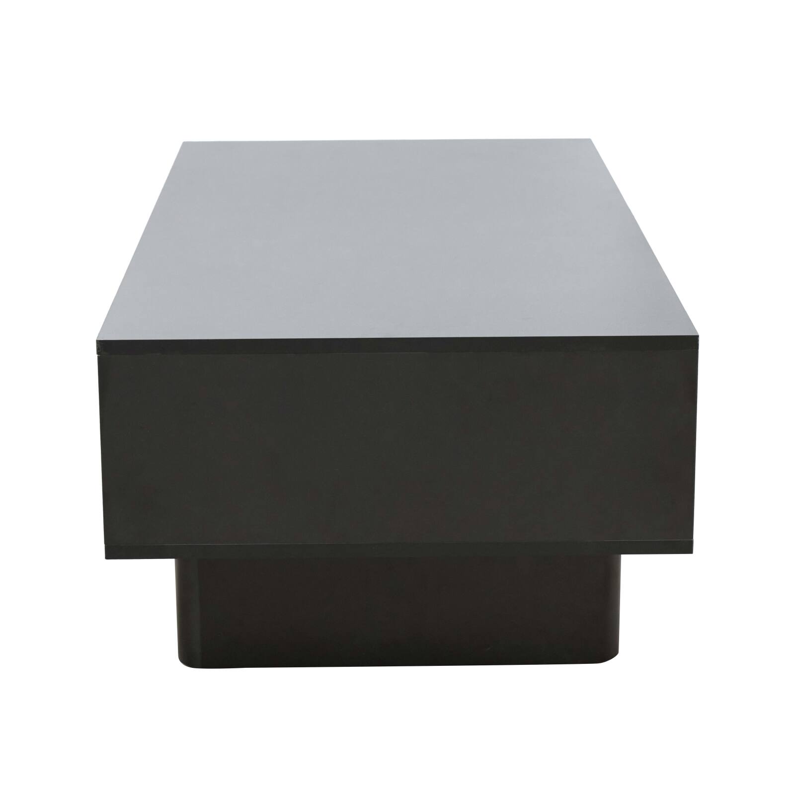 Couchtisch rechteckig, aus Melamin, 120x60x38,5 cm