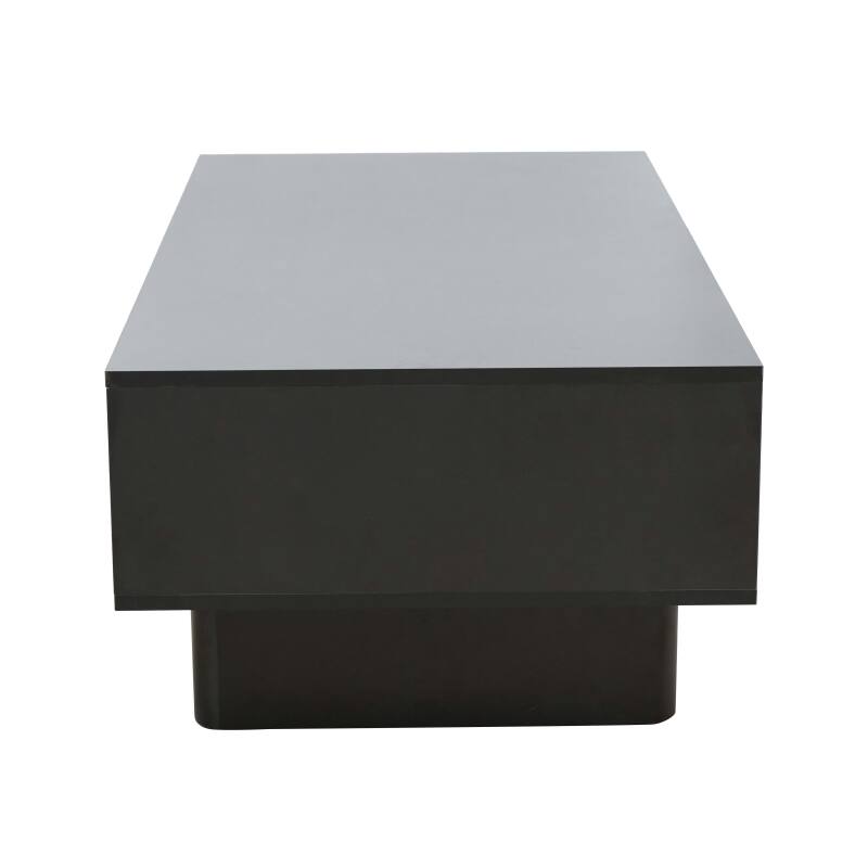 Couchtisch rechteckig, aus Melamin, 120x60x38,5 cm (4/6)