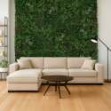 Künstliche grüne Wand aus Polypropylen 100 x 100 cm