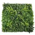 Künstliche grüne Wand aus Polypropylen 100 x 100 cm