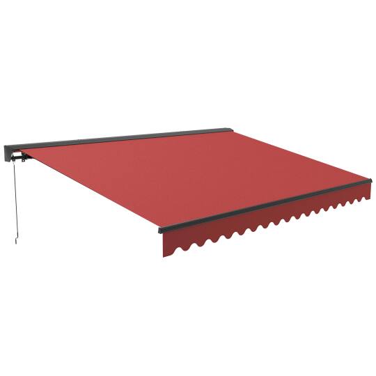 Markise mit Kassette 3 x 2,50 m verschiedene Farben | Oviala