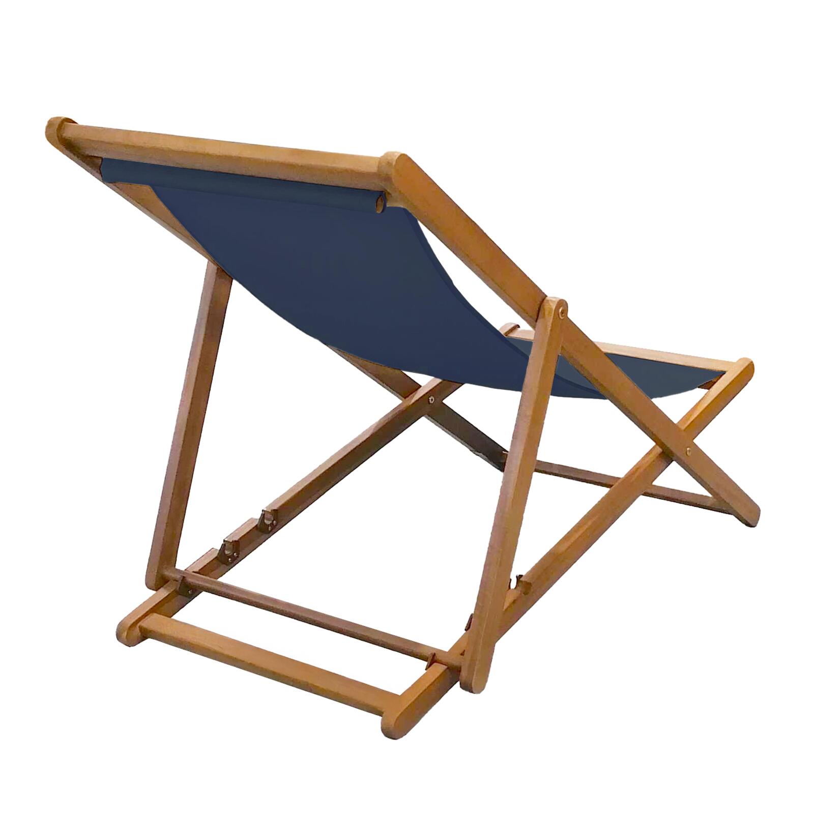 Liegestühle aus 100 % FSC®-Akazienholz, 3-fach verstellbar - 2er-Set 