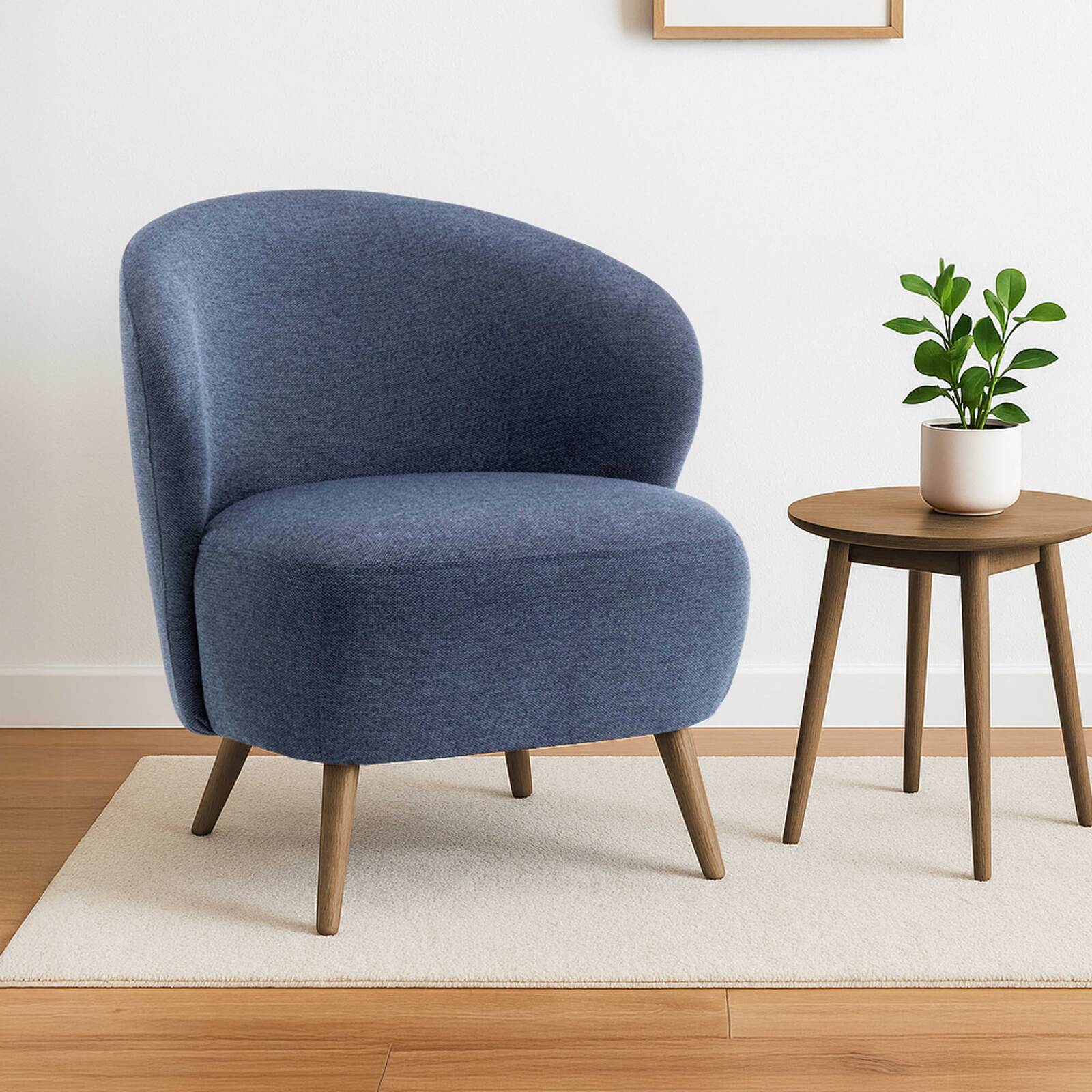 Relaxsessel aus Holz und Stoff Relaxsessel aus Holz und Stoff