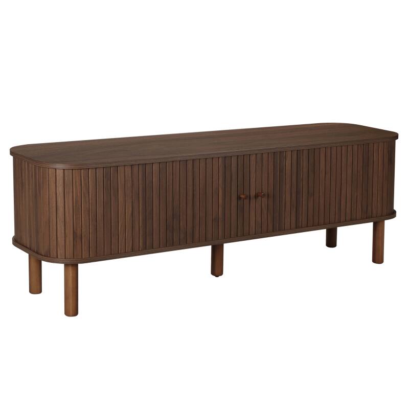 TV-Möbel 150 cm Holzoptik skandinavisch