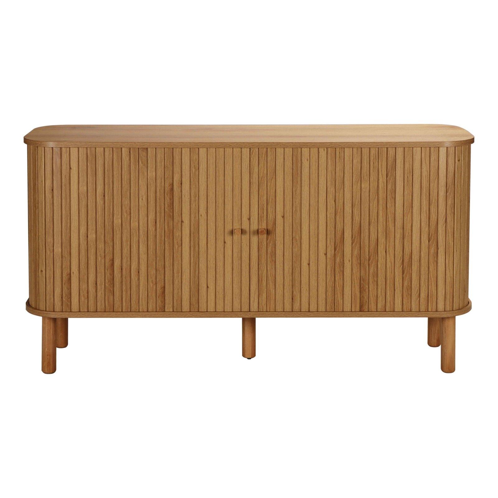 Büfett Holzoptik, 2 Türen, 140 cm