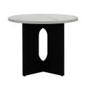 Couchtisch Runder in Marmoroptik Ø50 x 40 cm
