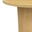 Couchtisch Runder in Holzoptik FSC® 70 x 70 x 45 cm