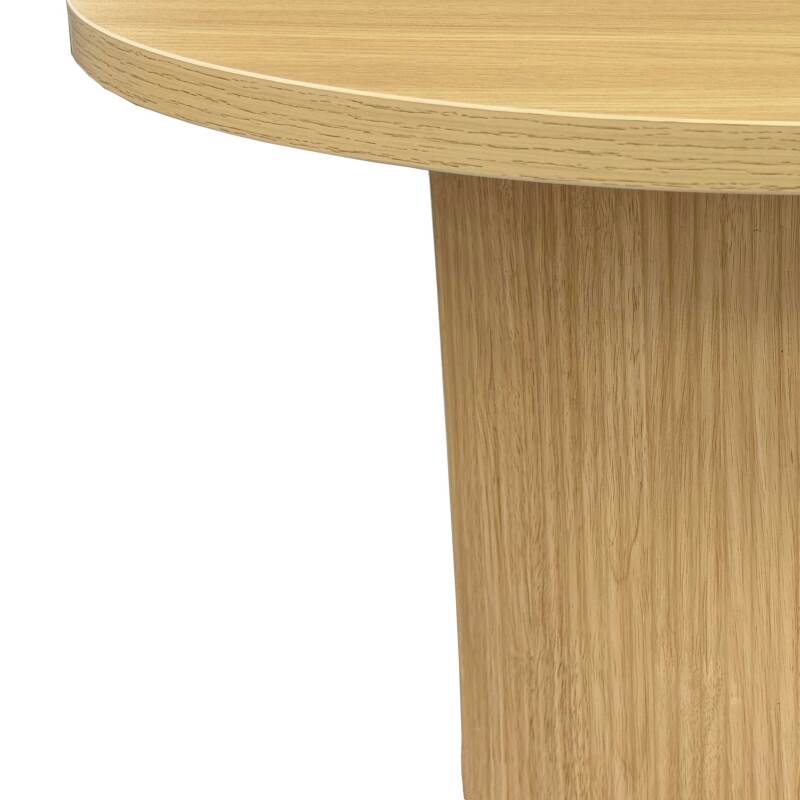 Couchtisch Runder in Holzoptik FSC® 70 x 70 x 45 cm