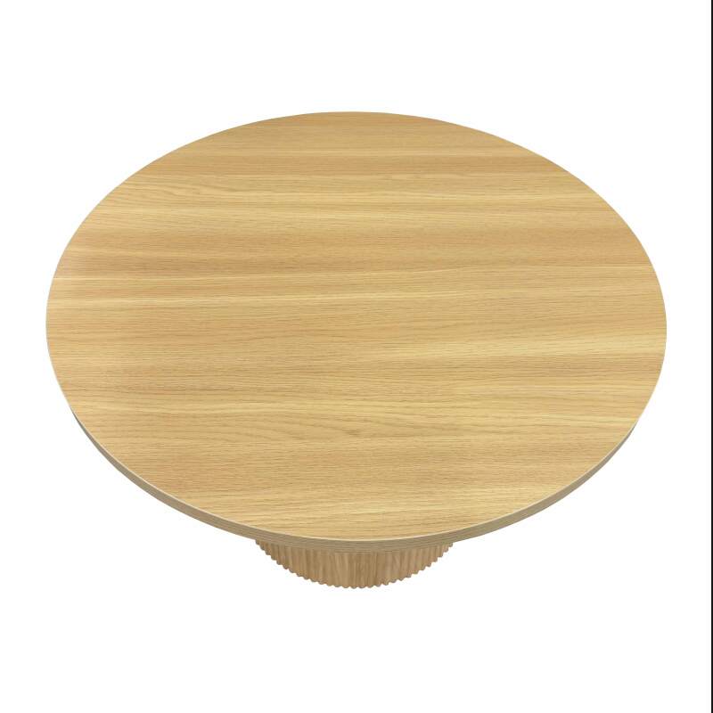 Couchtisch Runder in Holzoptik FSC® 70 x 70 x 45 cm