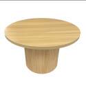 Couchtisch Runder in Holzoptik FSC® 70 x 70 x 45 cm
