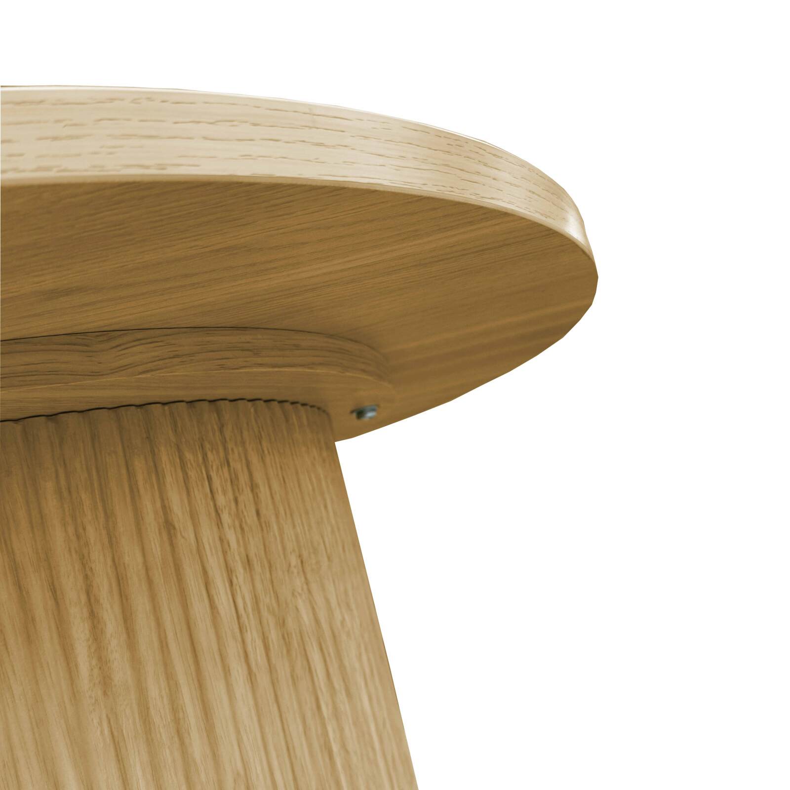 Couchtisch Runder in Holzoptik FSC® 70 x 70 x 45 cm