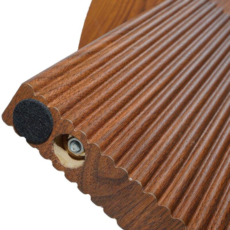 Couchtisch rund, in Holzoptik, Ø80 x 45 cm (4/6)