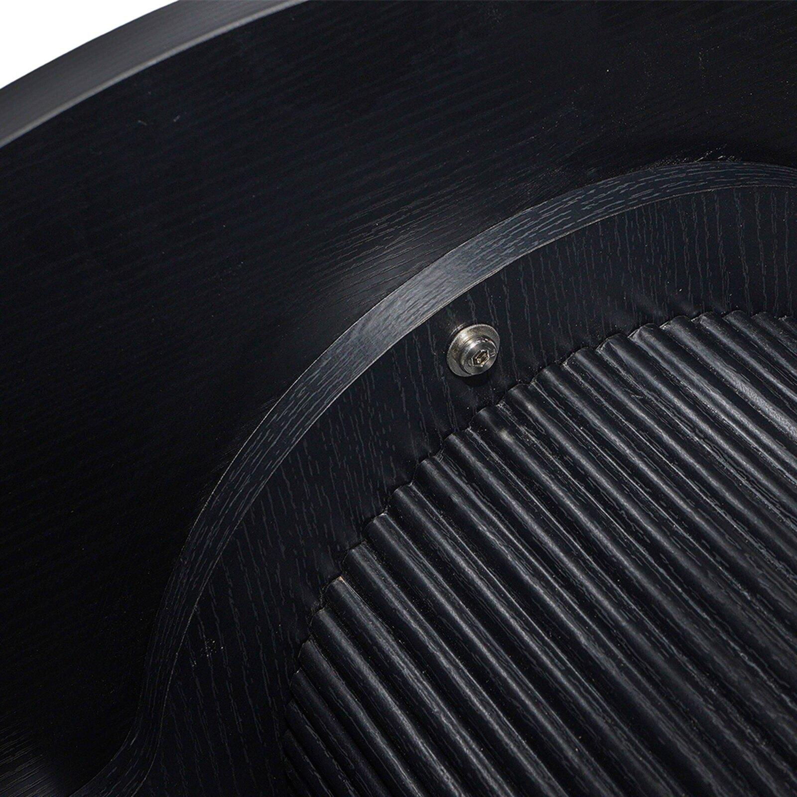 Couchtisch rund, in Holzoptik, Ø80 x 45 cm