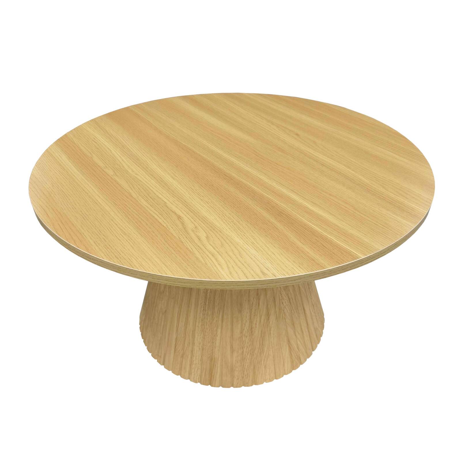 Couchtisch rund, in Holzoptik, Ø80 x 45 cm