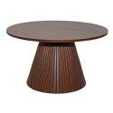 Couchtisch rund, in Holzoptik, Ø80 x 45 cm