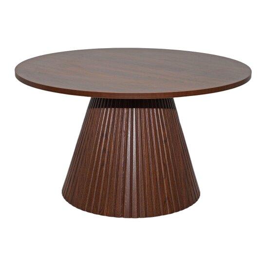 Couchtisch rund, in Holzoptik, Ø80 x 45 cm