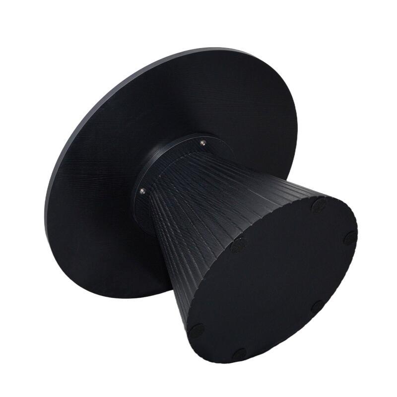 Couchtisch rund, in Holzoptik, Ø80 x 45 cm