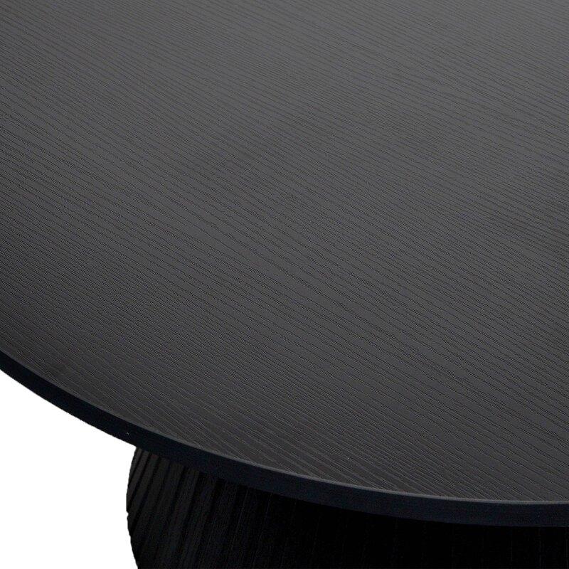 Couchtisch rund, in Holzoptik, Ø80 x 45 cm