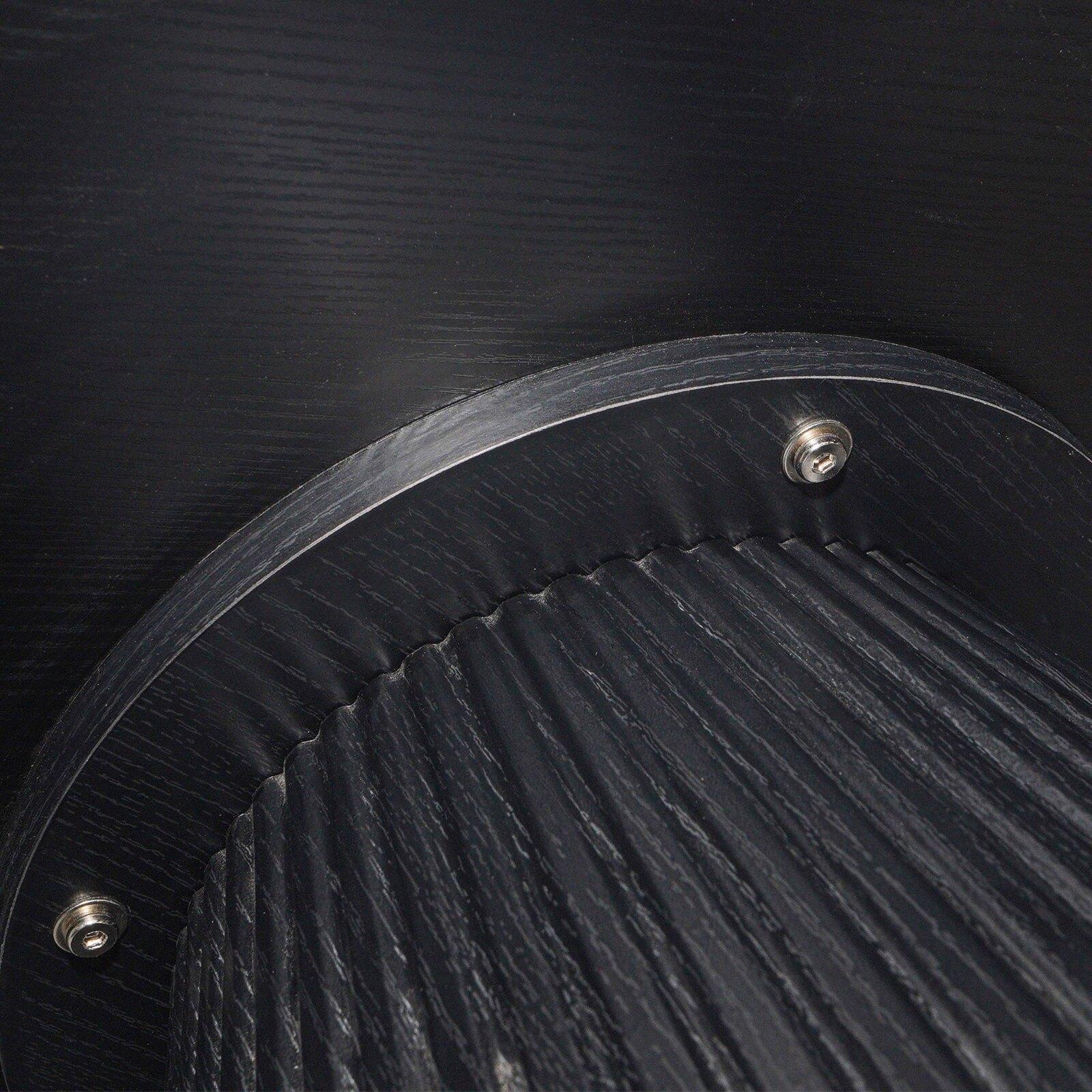 Couchtisch rund, in Holzoptik, Ø80 x 45 cm