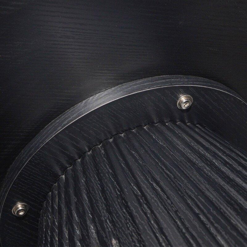 Couchtisch rund, in Holzoptik, Ø80 x 45 cm