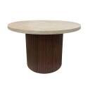 Couchtisch Runder in Holzoptik FSC® 70 x 70 x 45 cm