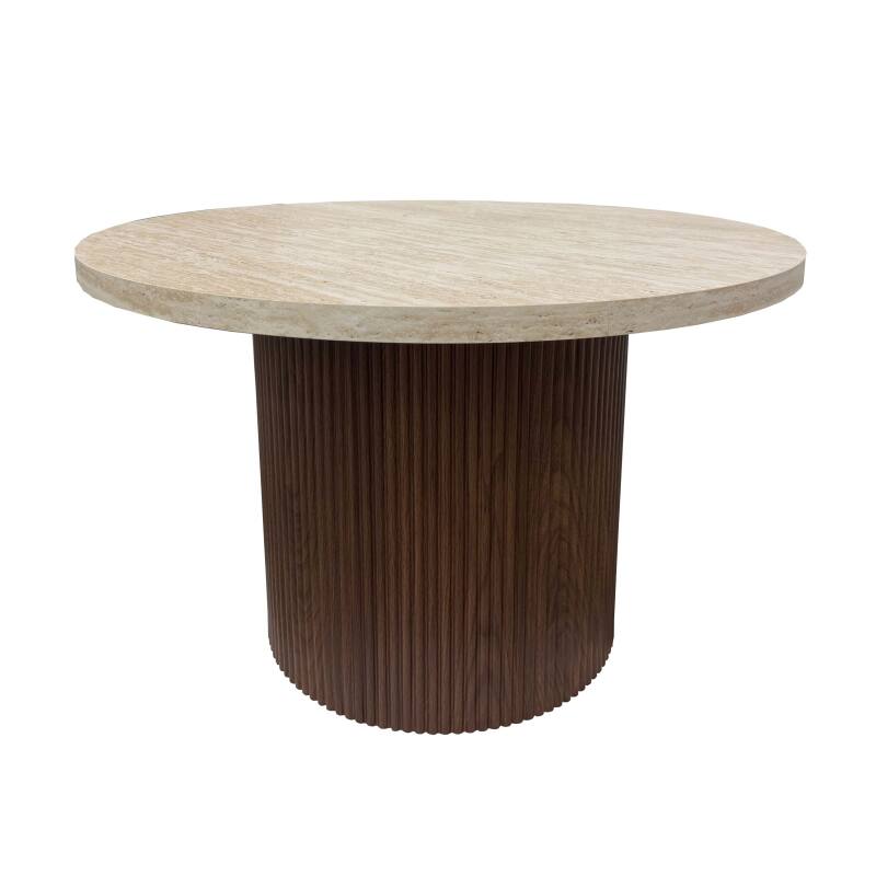 Couchtisch Runder in Holzoptik FSC® 70 x 70 x 45 cm