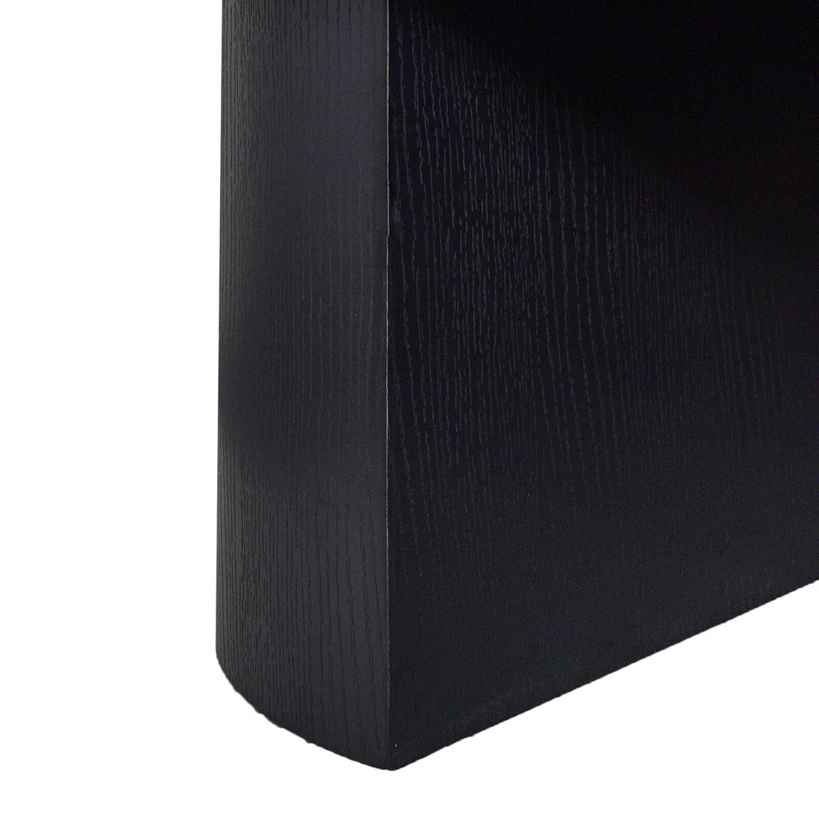 Couchtisch oval, in Holzoptik, 120x70x35 cm