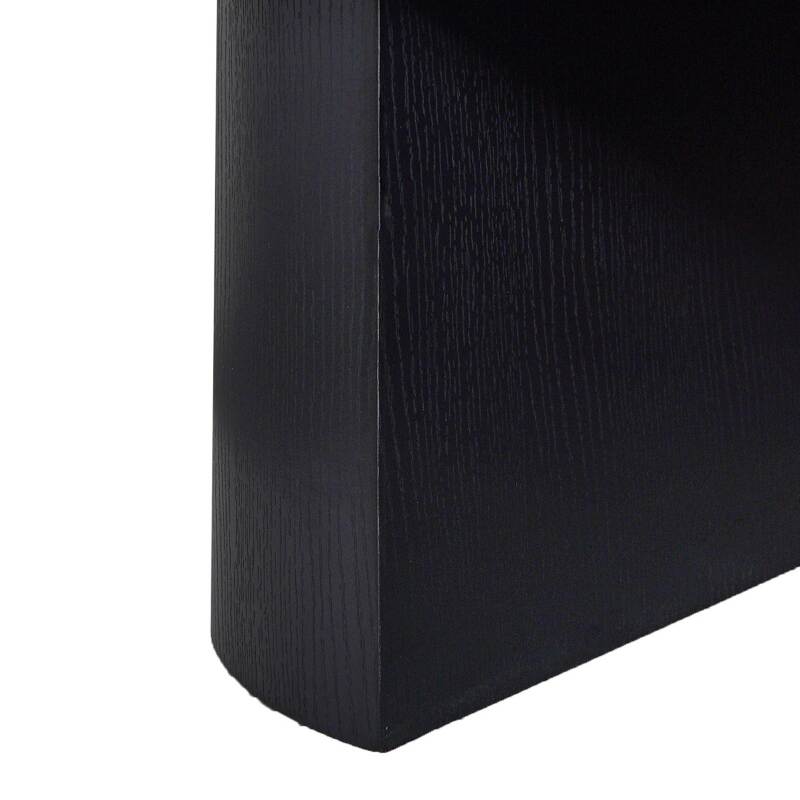 Couchtisch oval, in Holzoptik, 120x70x35 cm (5/6)