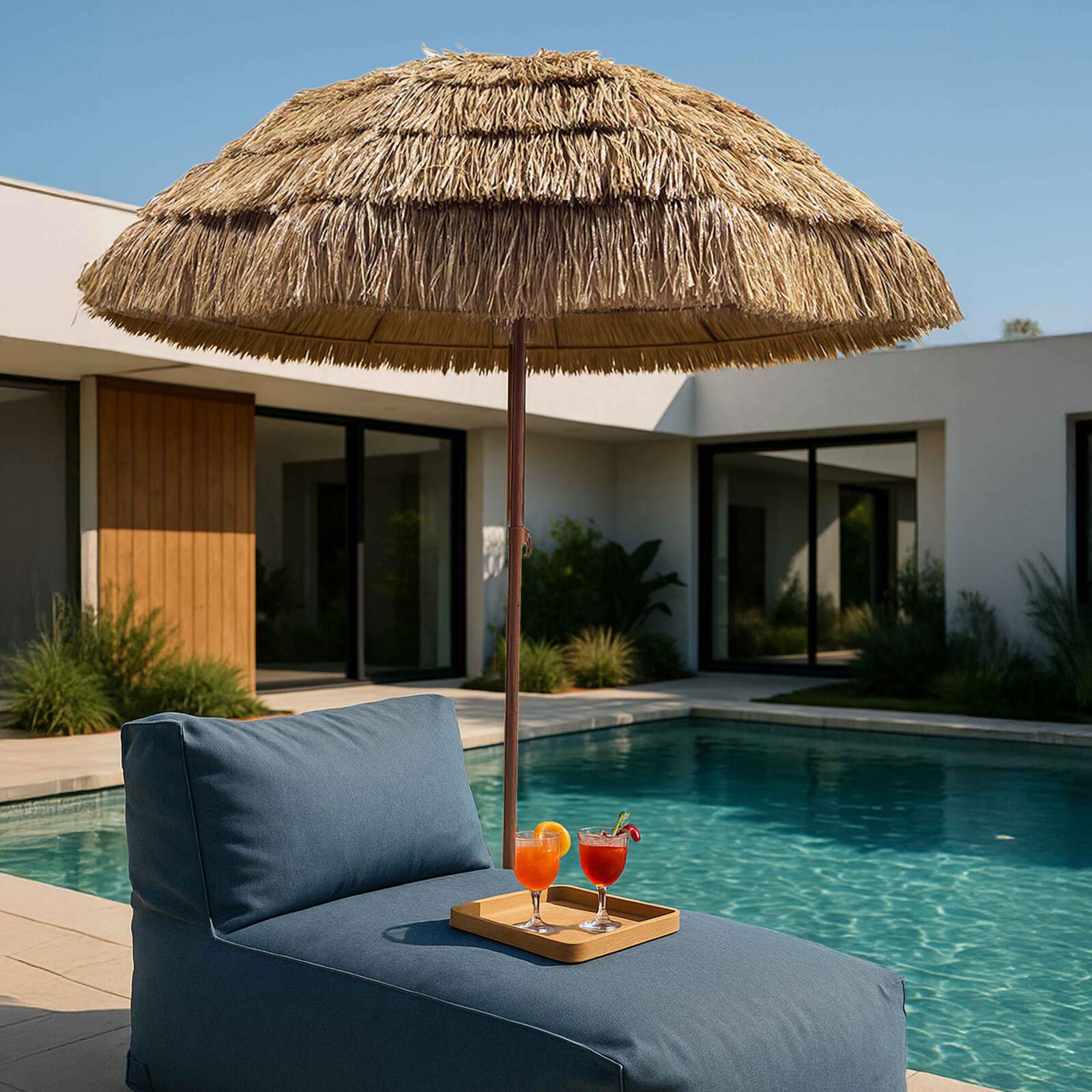 Mittelmastschirm rund neigbar  Ø1,95 m