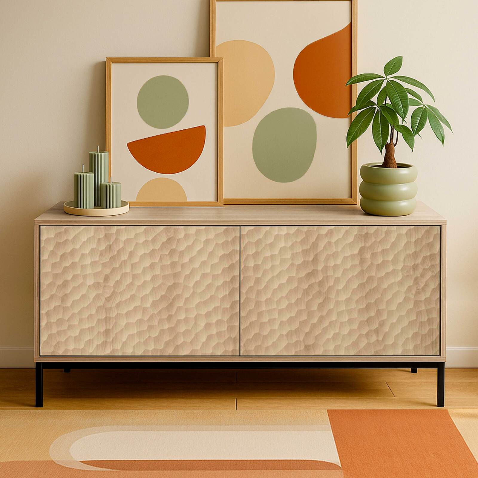 TV-Möbel 120 cm Holzoptik