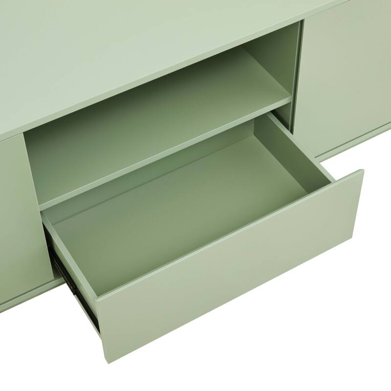 TV-Möbel Schlichtes 140 cm moderner Stil