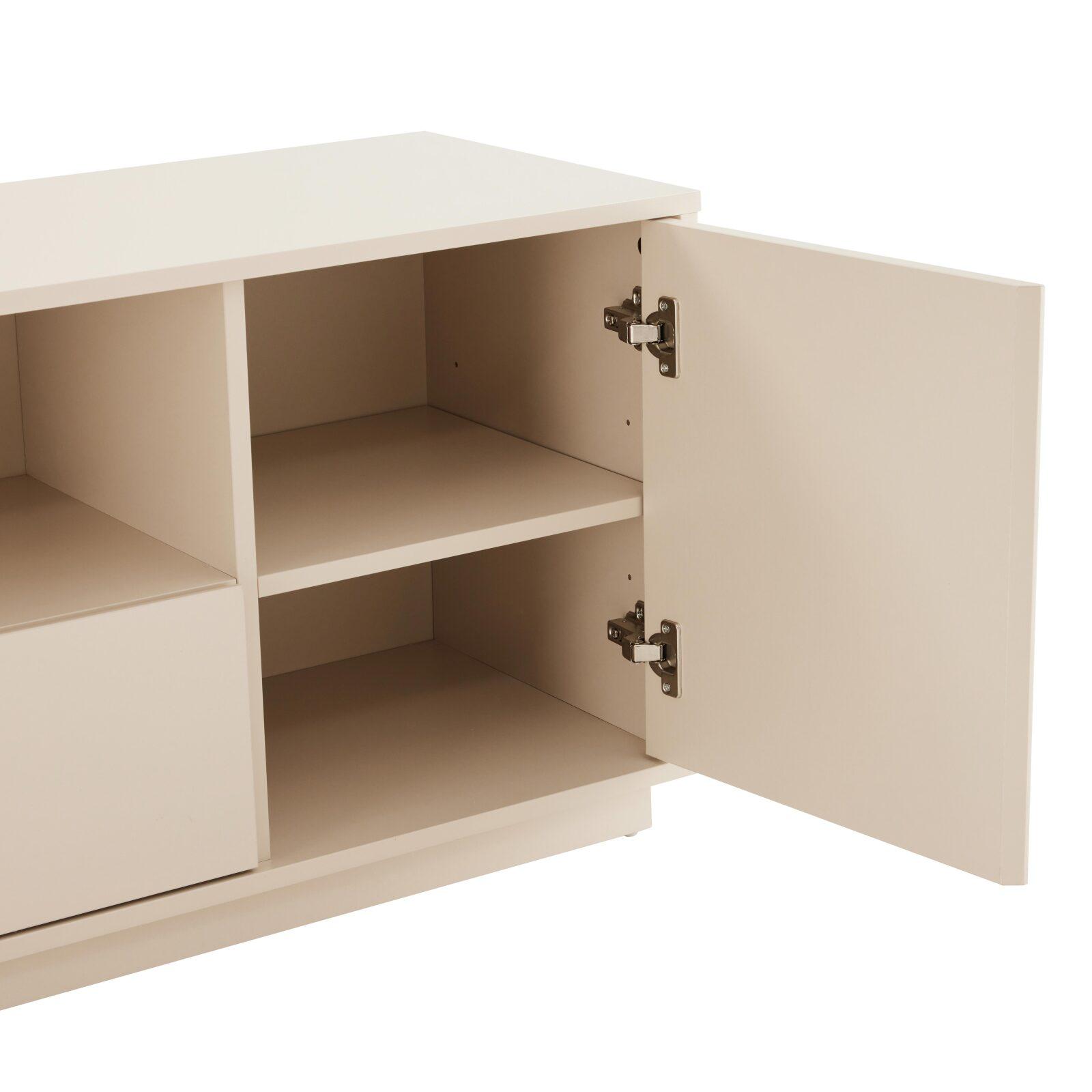 TV-Möbel Schlichtes 140 cm moderner Stil