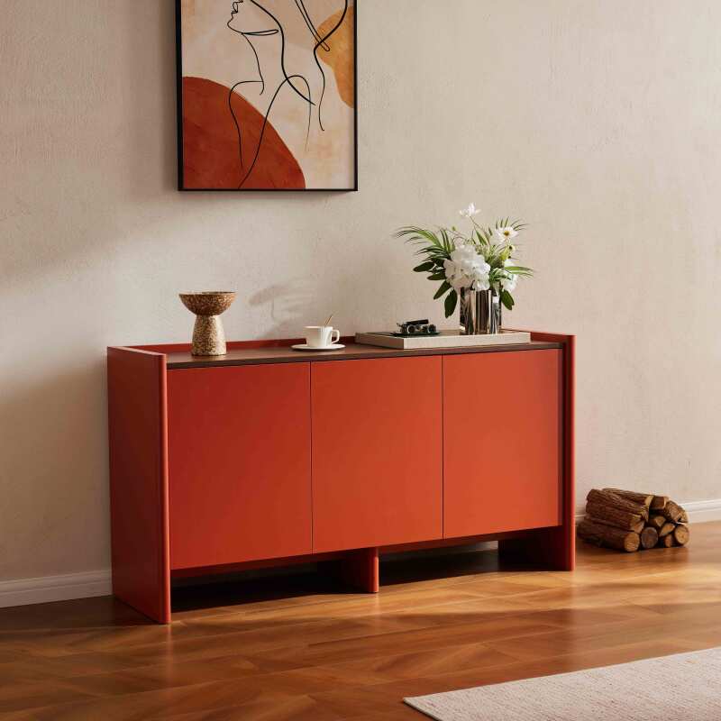 Büfett Schlichtes mit 3 Türen, 140 cm