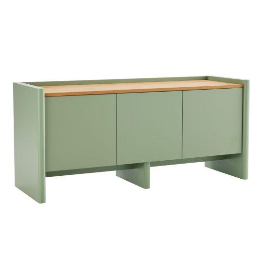 Farbige TV-Möbel 120 cm Retro | Oviala