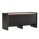 TV-Möbel in Holzoptik 120 cm im schlichten Designstil
