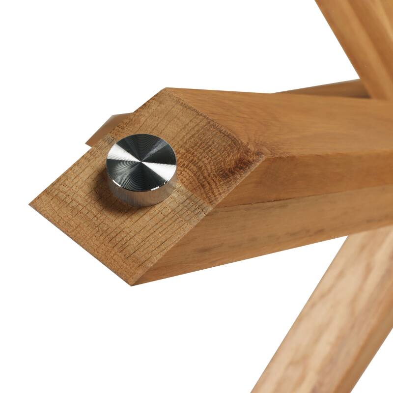 Esstisch Runder aus Glas für 6 Personen