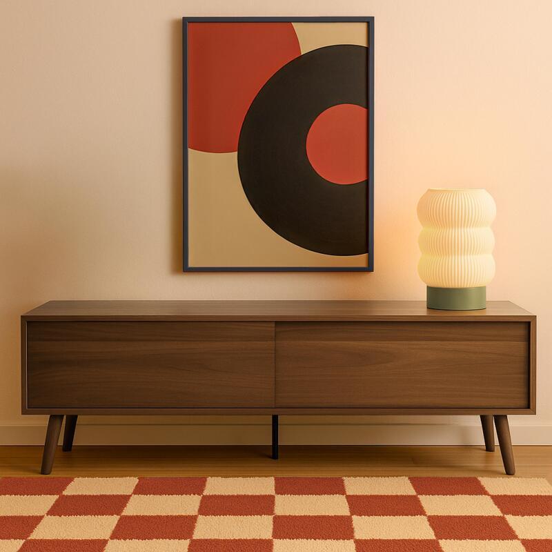 TV-Möbel 160 cm Holzoptik industrial